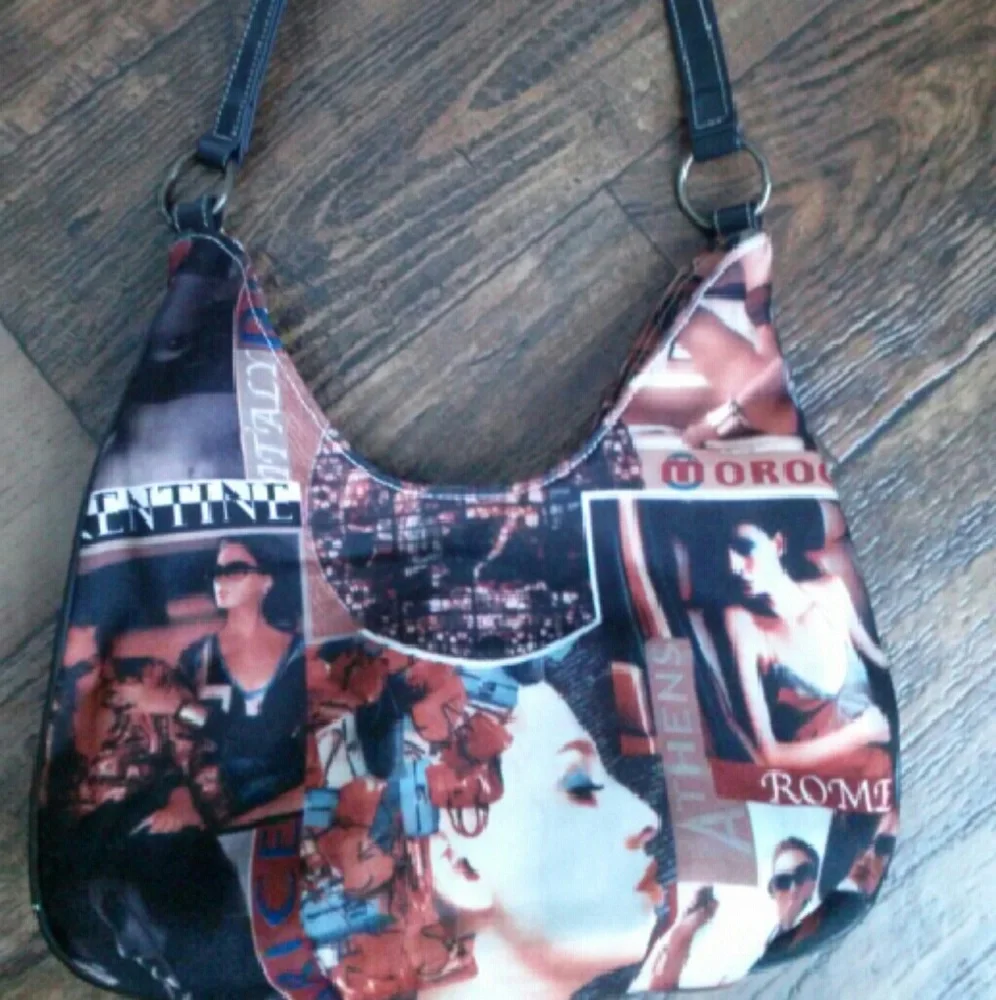Contemporary Beautiful & Unique Hobo Multicolor Handbag !!!
